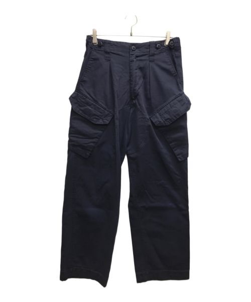 ミリタリー（ミリタリー）ミリタリー (ミリタリー) COMBAT TROUSERS ネイビー サイズ:72 /80 /96の古着・服飾アイテム