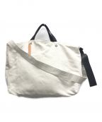 yes craftsイエスクラフツ）の古着「LINEN SHOULDRE(M)」｜アイボリー