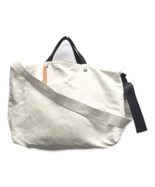 yes crafts（イエスクラフツ）の古着「LINEN SHOULDRE(M)」｜アイボリー