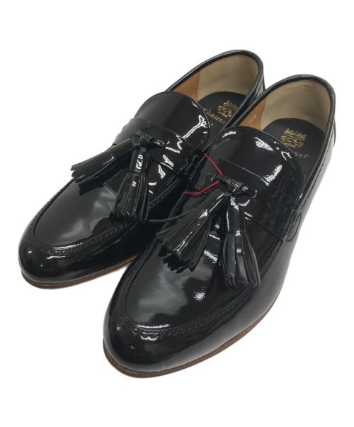 chausser（ショセ）chausser (ショセ) タッセルローファー ブラック サイズ:231/2の古着・服飾アイテム