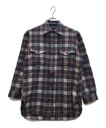 PENDLETON（ペンドルトン）の古着「チェックシャツ」｜ネイビー