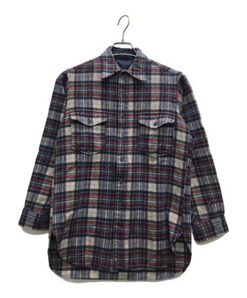 PENDLETON（ペンドルトン）PENDLETON (ペンドルトン) チェックシャツ ネイビー サイズ:151/2の古着・服飾アイテム