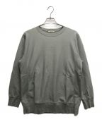 AURALEEオーラリー）の古着「SUPER HIGE GAUGE SWEAT BIG P/O」｜グレー