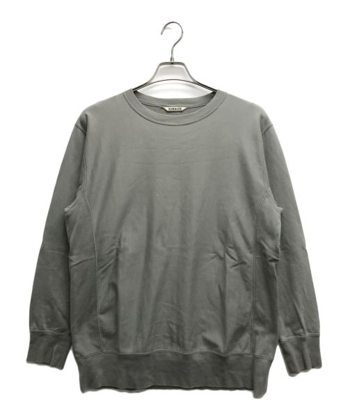 AURALEE（オーラリー）AURALEE (オーラリー) SUPER HIGE GAUGE SWEAT BIG P/O グレー サイズ:4の古着・服飾アイテム