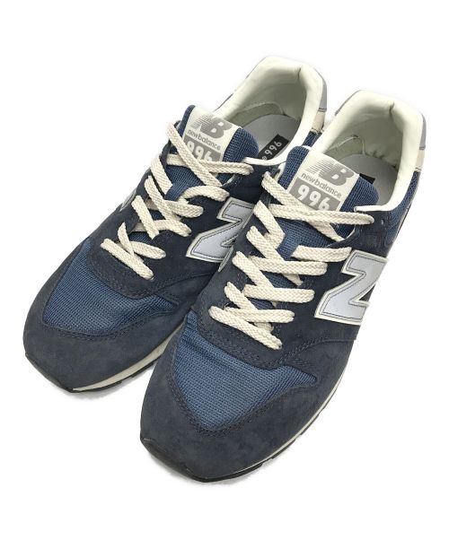 NEW BALANCE（ニューバランス）NEW BALANCE (ニューバランス) ローカットスニーカー ネイビー サイズ:27.5cmの古着・服飾アイテム