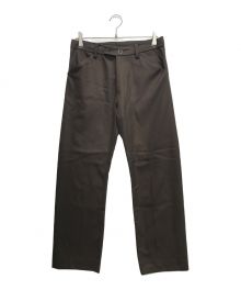 SUNSEA（サンシー）の古着「N.M THICKENED TEKETEKE PANTS/N.M シッケンド テケテケ パンツ」｜ブラウン