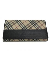 BURBERRY（バーバリー）の古着「長財布」｜ベージュ×ブラック