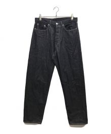 Graphpaper（グラフペーパー）の古着「Colorfast Denim Five Pocket Pants」｜ブラック