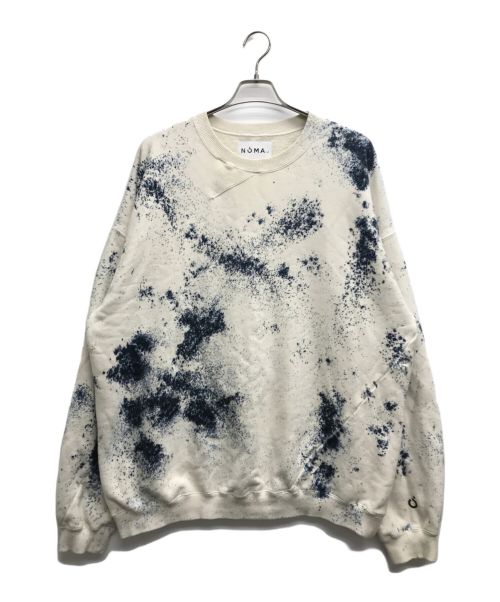 NOMA t.d.（ノーマティーディー）NOMA t.d. (ノーマティーディー) HAND DYE TWIST SWEAT アイボリー×ブルー サイズ:4の古着・服飾アイテム