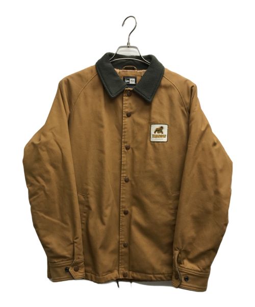 New Era（ニューエラ）New Era (ニューエラ) X-LARGE (エクストララージ) WALKING APE DUCK COACHES JACKET ベージュ サイズ:Mの古着・服飾アイテム