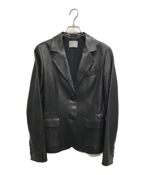 theory luxe（セオリーリュクス）theory luxe (セオリーリュクス) ラムレザー2Bジャケット ブラック サイズ:42の古着・服飾アイテム