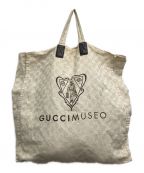 GUCCIグッチ）の古着「museoGGキャンバス トートバッグ」｜アイボリー