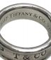 中古・古着 TIFFANY & Co. (ティファニー) 1837シルバーリング シルバー サイズ:12号：8000円