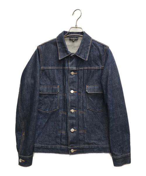 A.P.C.（アーペーセー）A.P.C. (アーペーセー) デニムジャケット インディゴ サイズ:XSの古着・服飾アイテム