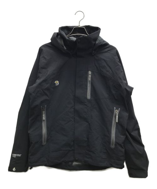 MOUNTAIN HARD WEAR（マウンテンハードウェア）MOUNTAIN HARD WEAR (マウンテンハードウェア) ナイロンジャケット ブラック サイズ:Lの古着・服飾アイテム