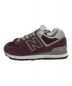 NEW BALANCE (ニューバランス) ローカットスニーカー レッド サイズ:23：6000円