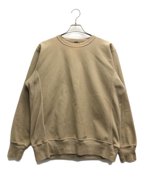 AURALEE（オーラリー）AURALEE (オーラリー) SUPER MILLED SWEAT P/O ベージュ サイズ:4の古着・服飾アイテム