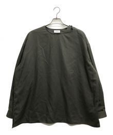 THE RERACS（ザ リラクス）の古着「RERACS SIDE ZIP PULLOVER SHIRT」｜カーキ