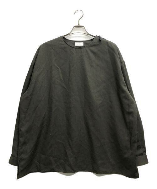 THE RERACS（ザ リラクス）THE RERACS (ザ リラクス) RERACS SIDE ZIP PULLOVER SHIRT カーキ サイズ:48の古着・服飾アイテム