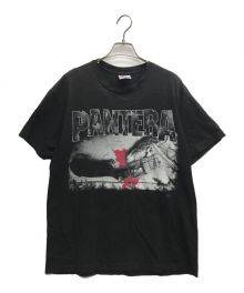 Hanes（ヘインズ）の古着「"I'M BROKEN"90sプリントTシャツ」｜ブラック