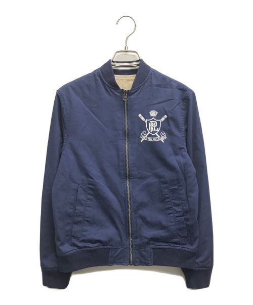 POLO RALPH LAUREN（ポロ・ラルフローレン）POLO RALPH LAUREN (ポロ・ラルフローレン) リバーシブルブルゾン ネイビー×ベージュ サイズ:Mの古着・服飾アイテム