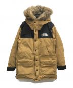 THE NORTH FACEザ ノース フェイス）の古着「MOUNTAIN DOWN COAT」｜ベージュ×ブラック