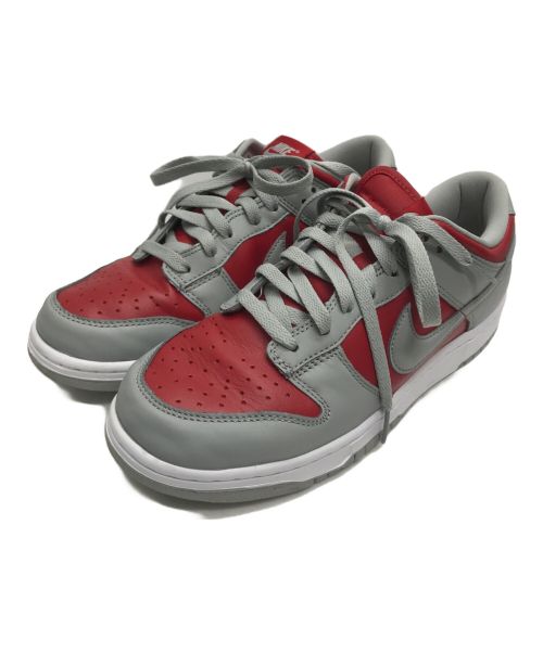 NIKE（ナイキ）NIKE (ナイキ) DUNK LOW QS VARSITY グレー×レッド サイズ:26.5cmの古着・服飾アイテム