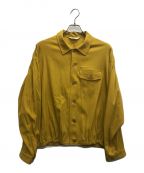 digawelディガウェル）の古着「Shirt Coat / シャツコート」｜イエロー