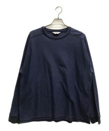 UNUSED（アンユーズド）の古着「Long Sleeve T-Shirt / ロングスリーブTシャツ」｜ネイビー