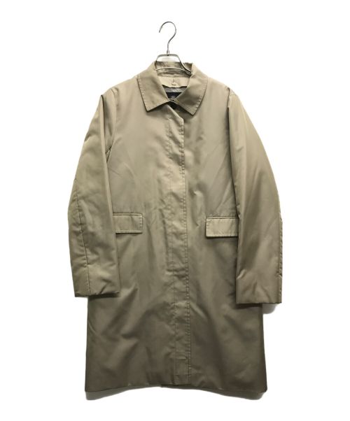 Aquascutum（アクアスキュータム）Aquascutum (アクアスキュータム) ライナー付ステンカラーコート ベージュ サイズ:10の古着・服飾アイテム