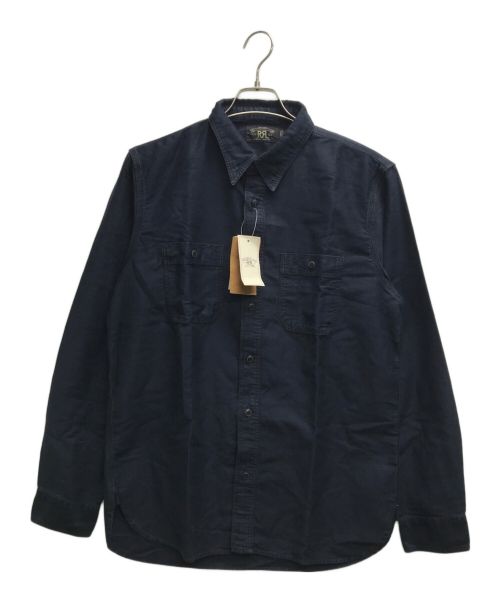 RRL（ダブルアールエル）RRL (ダブルアールエル) Cameron シャツ ネイビー サイズ:Mの古着・服飾アイテム