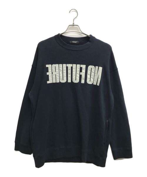 UNDERCOVER（アンダーカバー）UNDERCOVER (アンダーカバー) BIGSWEAT NO FUTURE ネイビー サイズ:2の古着・服飾アイテム