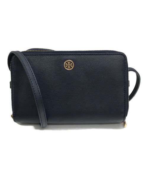 TORY BURCH（トリーバーチ）TORY BURCH (トリーバーチ) ウォレットバッグ ネイビーの古着・服飾アイテム