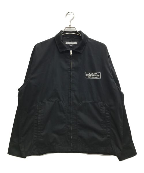 NEIGHBORHOOD（ネイバーフッド）NEIGHBORHOOD (ネイバーフッド) FRONT ZIP JK EC ブラック サイズ:Lの古着・服飾アイテム