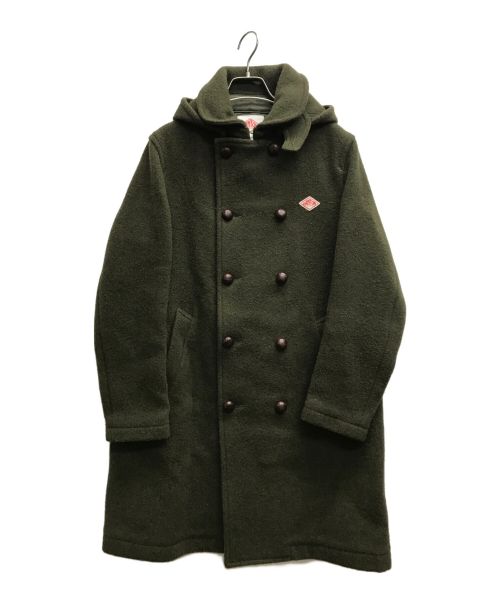 DANTON（ダントン）DANTON (ダントン) ウールモッサロングコート カーキ サイズ:38の古着・服飾アイテム