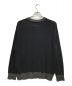 WHIMSY (ウィムジー) REFLECTIVE RINGER SWEATER ブラック サイズ:L：9000円