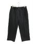 Porter Classic（ポータークラシック）の古着「HAGIRE WIDE PANTS」｜ブラック