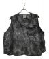 Porter Classic（ポータークラシック）の古着「SHEEP SKIN SUEDE VEST Porter Classic」｜グレー