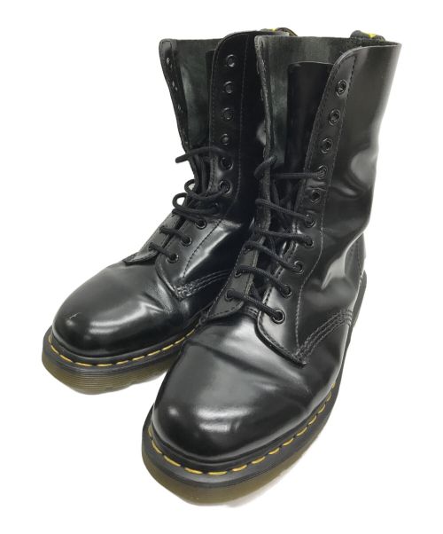 Dr.Martens（ドクターマーチン）Dr.Martens (ドクターマーチン) 1490 10ホールブーツ ブラック サイズ:UK8の古着・服飾アイテム