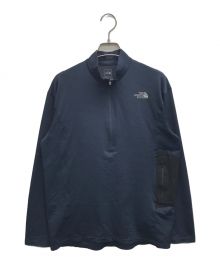 THE NORTH FACE（ザ ノース フェイス）の古着「L/S FlashDry Zip Up / フラッシュドライジップアップ」｜ネイビー