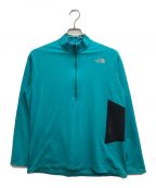 THE NORTH FACEザ ノース フェイス）の古着「L/S FlashDry Zip Up/ロングスリーブ フラッシュドライ ジップ アップ」｜グリーン