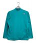 THE NORTH FACE (ザ ノース フェイス) L/S FlashDry Zip Up/ロングスリーブ フラッシュドライ ジップ アップ グリーン サイズ:M：5000円