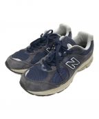 NEW BALANCEニューバランス）の古着「ローカットスニーカー」｜ネイビー