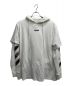 OFFWHITE（オフホワイト）の古着「CARAVAG ARROW DOUBLE TEE HOOD」｜ホワイト