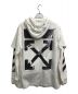 OFFWHITE (オフホワイト) CARAVAG ARROW DOUBLE TEE HOOD ホワイト サイズ:S：16000円