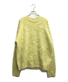 CITYSHOP（シティショップ）の古着「BRUSHING KNIT PULLOVER」｜イエロー