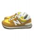 NEW BALANCE (ニューバランス) ローカットスニーカー イエロー サイズ:25cm：5000円