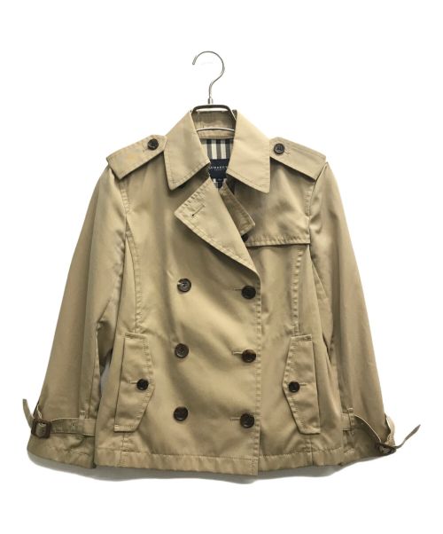 BURBERRY LONDON（バーバリーロンドン）BURBERRY LONDON (バーバリーロンドン) ショートトレンチコート ベージュ サイズ:36の古着・服飾アイテム