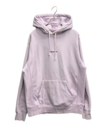 SUPREME（シュプリーム）の古着「Trademark Hooded / トレードマーク フーディッド」｜バイオレット