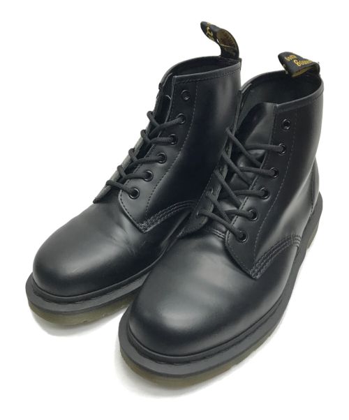 Dr.Martens（ドクターマーチン）Dr.Martens (ドクターマーチン) 6ホールブーツ ブラック サイズ:UK８の古着・服飾アイテム